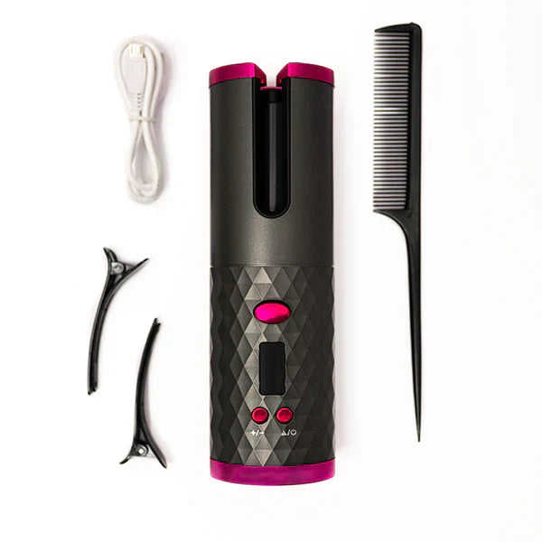 Velina™ - Cordless Hair Straightener - Wireless Hair Curler