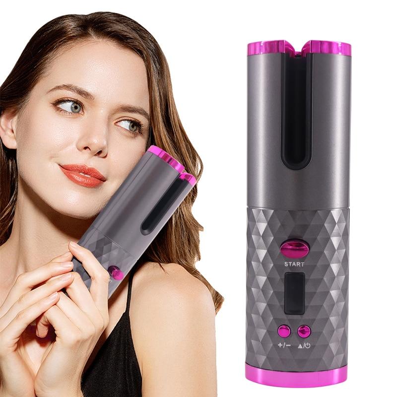 Velina™ - Cordless Hair Straightener - Wireless Hair Curler