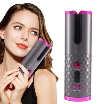 Velina™ - Cordless Hair Straightener - Wireless Hair Curler